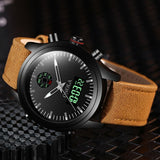 ONOLA brand Fashion casual dual display Watch men origin wrist watch Luminous Waterproof Sports Digital&quartz Men's Watches - JMART - ONLINE STORE DELIVERING YOUR SUPPLIES