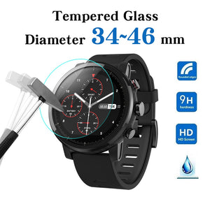All Size Round Watches Tempered Glass Screen Protective Film Diameter 34 35 36 38 39 40 42 45 46 mm Screen Guard For Smart Watch - JMART - ONLINE STORE DELIVERING YOUR SUPPLIES