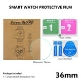 All Size Round Watches Tempered Glass Screen Protective Film Diameter 34 35 36 38 39 40 42 45 46 mm Screen Guard For Smart Watch - JMART - ONLINE STORE DELIVERING YOUR SUPPLIES