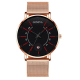 2020 Fashion Men's Business Minimalist Watches Ultra Thin Stainless Steel Mesh Band Analog Quartz Watch Relogio Masculino reloj - JMART - ONLINE STORE DELIVERING YOUR SUPPLIES