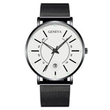 2020 Fashion Men's Business Minimalist Watches Ultra Thin Stainless Steel Mesh Band Analog Quartz Watch Relogio Masculino reloj - JMART - ONLINE STORE DELIVERING YOUR SUPPLIES