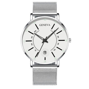 2020 Fashion Men's Business Minimalist Watches Ultra Thin Stainless Steel Mesh Band Analog Quartz Watch Relogio Masculino reloj - JMART - ONLINE STORE DELIVERING YOUR SUPPLIES