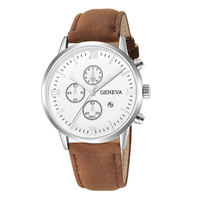 Stylish business men's watch with calendar alloy case analog quartz sports men's watch 2020 clock luxury brand Relogio Masculino - JMART - ONLINE STORE DELIVERING YOUR SUPPLIES