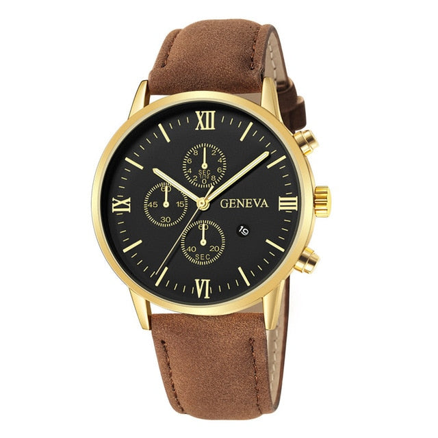 Stylish business men's watch with calendar alloy case analog quartz sports men's watch 2020 clock luxury brand Relogio Masculino - JMART - ONLINE STORE DELIVERING YOUR SUPPLIES
