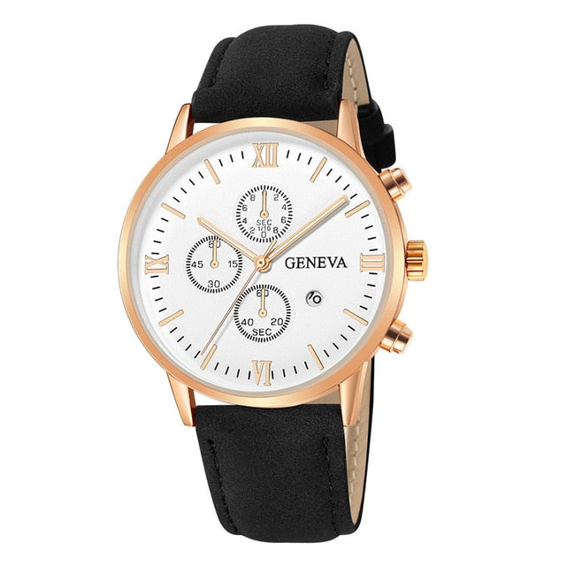 Stylish business men's watch with calendar alloy case analog quartz sports men's watch 2020 clock luxury brand Relogio Masculino - JMART - ONLINE STORE DELIVERING YOUR SUPPLIES