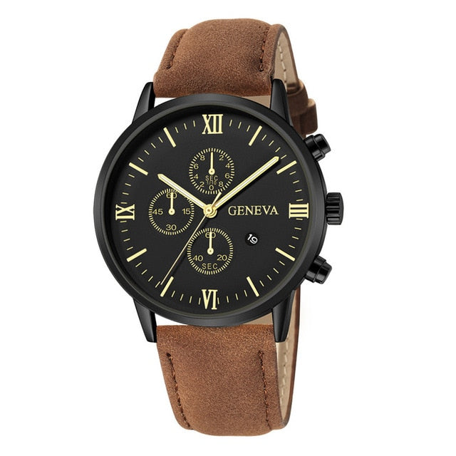 Stylish business men's watch with calendar alloy case analog quartz sports men's watch 2020 clock luxury brand Relogio Masculino - JMART - ONLINE STORE DELIVERING YOUR SUPPLIES