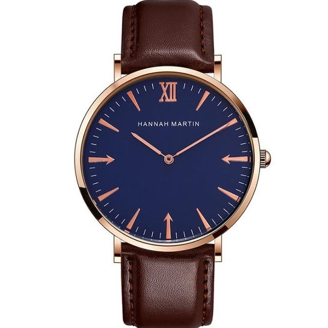 Waterproof Mens Watches Top Brand Watch Fashion Business Quartz Wristwatch Military Leather Belt Male Watches Relogio Masculino - JMART - ONLINE STORE DELIVERING YOUR SUPPLIES