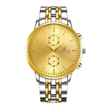 Men Watches New ORLANDO Fashion Quartz Watch Men's Silver Gold Plated Stainless Steel Wristwatch Masculino Relogio Drop Shipping - JMART - ONLINE STORE DELIVERING YOUR SUPPLIES