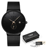 LIGE Fashion Watches Casual Waterproof Quartz Clock Mens Watches Top Brand Luxury Ultra-Thin Date Sports Watch Relogio Masculino - JMART - ONLINE STORE DELIVERING YOUR SUPPLIES