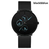 Relogio Masculino 2020 Mens Watches Male Clock Quartz Watch Casual Slim Mesh Steel Men Watch Waterproof Designer Sport Watch - JMART - ONLINE STORE DELIVERING YOUR SUPPLIES