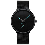CRRJU Fashion Mens Watches Top Brand Luxury Quartz Watch Men Casual Slim Mesh Steel Waterproof Sport Watch Relogio Masculino - JMART - ONLINE STORE DELIVERING YOUR SUPPLIES