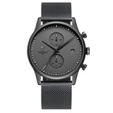 New CHEETAH Brand Men Watches Chronograph Quartz Watch Men Stainless Steel Waterproof Sports Clock Watches Business reloj hombre - JMART - ONLINE STORE DELIVERING YOUR SUPPLIES