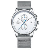 New CHEETAH Brand Men Watches Chronograph Quartz Watch Men Stainless Steel Waterproof Sports Clock Watches Business reloj hombre - JMART - ONLINE STORE DELIVERING YOUR SUPPLIES