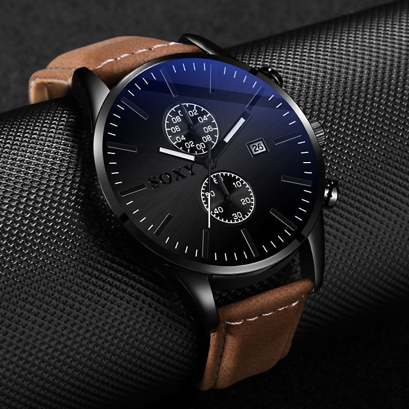 2020 Brand New SOXY Men's Watch Luxury Men Sports Military Watches Quartz Wristwatch Male Clock Date Waterproof reloj hombre - JMART - ONLINE STORE DELIVERING YOUR SUPPLIES