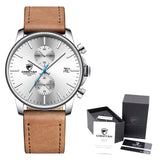 CHEETAH New Watches for Men Chronograph Sport Men’s Watch Leather Quartz Clock Waterproof Male Wrist Watch Relogio Masculino - JMART - ONLINE STORE DELIVERING YOUR SUPPLIES