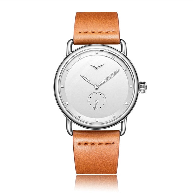Casual Wristwatch Leather Waterproof - JMART - ONLINE STORE DELIVERING YOUR SUPPLIES