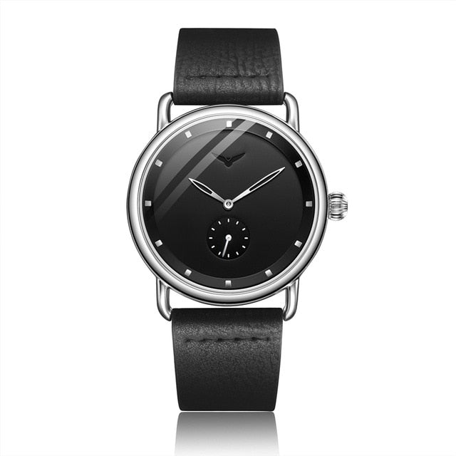 Casual Wristwatch Leather Waterproof - JMART - ONLINE STORE DELIVERING YOUR SUPPLIES