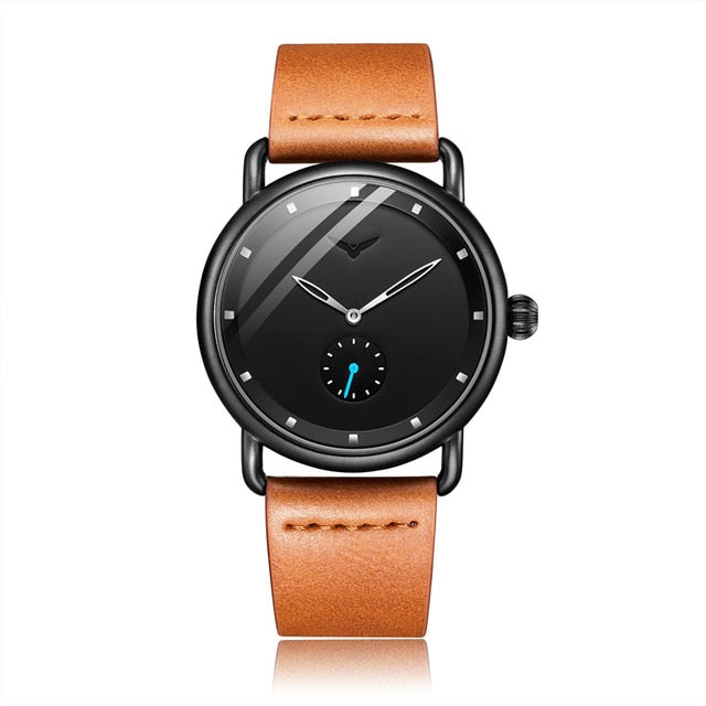 Casual Wristwatch Leather Waterproof - JMART - ONLINE STORE DELIVERING YOUR SUPPLIES